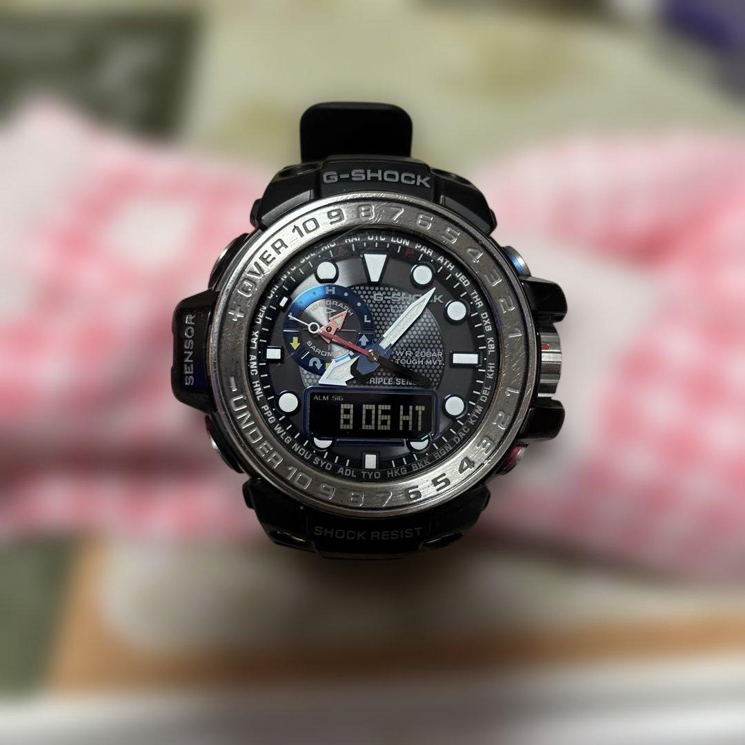 ク*ド様 G-SHOCK GWNー1000B ベルト新品　電波ソーラー