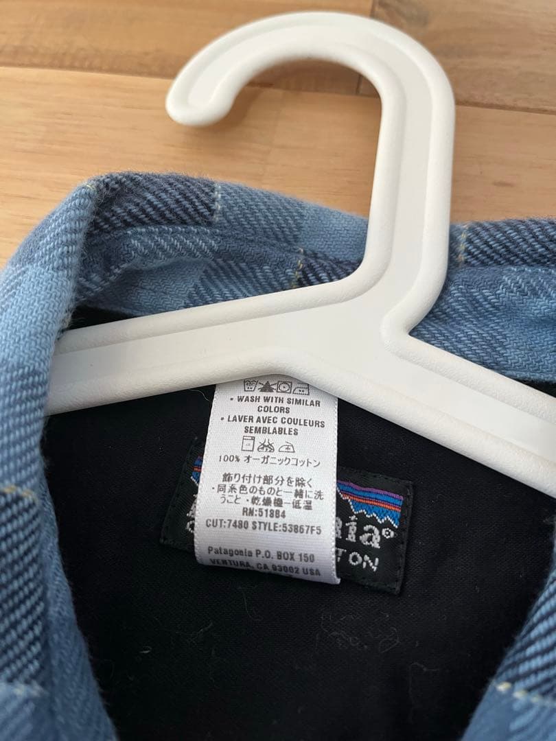 パタゴニア　Made In Rumaniaフィヨルドフランネルシャツ