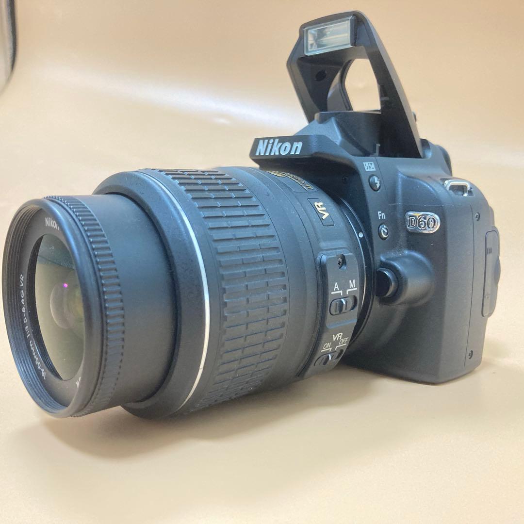 ⭐︎SDカード付き⭐︎Nikon D60 デジタル一眼レフカメラ 完動品