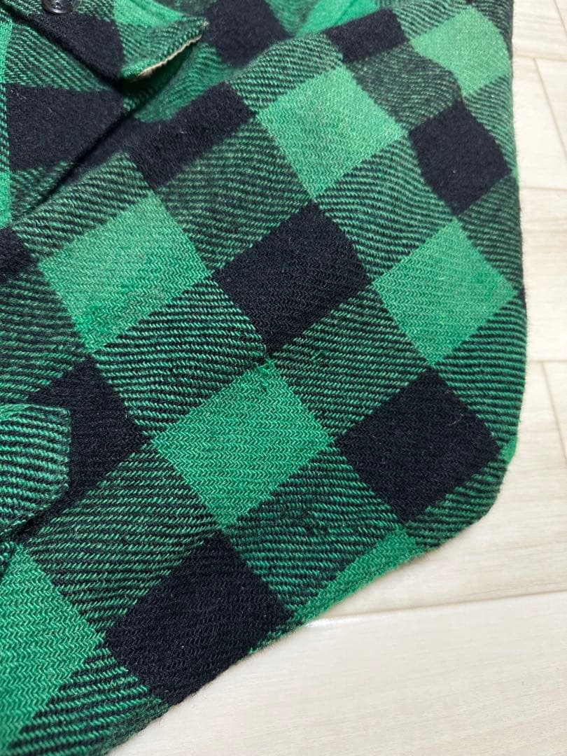 60s PILGRIM ヴィンテージウールシャツ sears