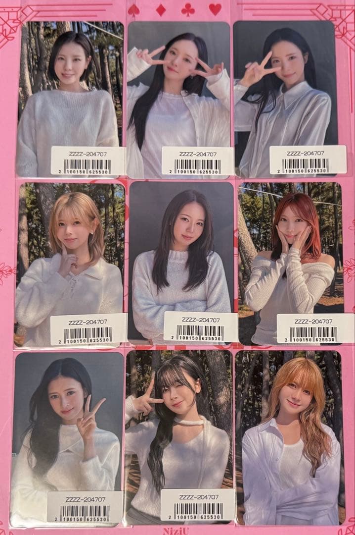 NiziU AWAKE ラキドロ トレカ オールコンプ※推しオマケ付き