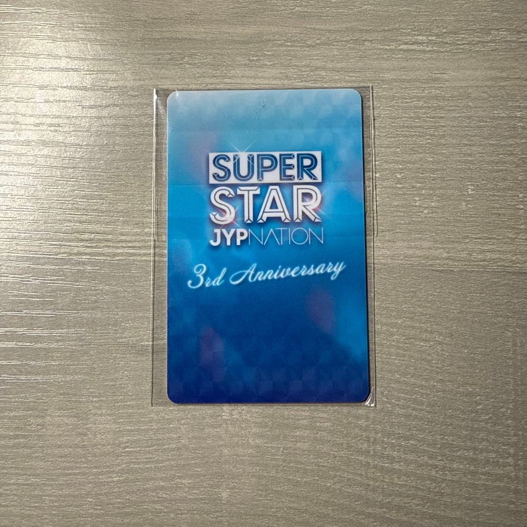 TWICE モモ SSJYP 3周年 シュスジェ リアルカード 新品未開封