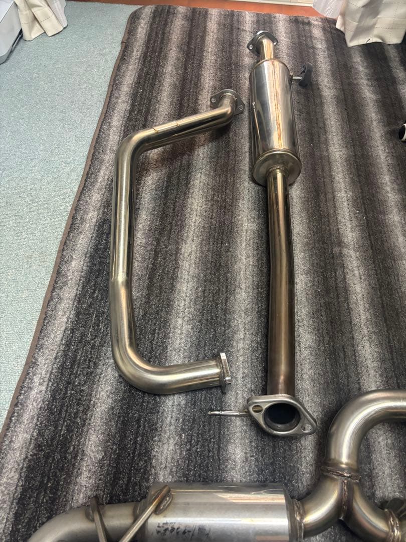 か*ず様 ロッソモデロ　デュアルマフラー　タントカスタム　ターボ用　２WD　最短