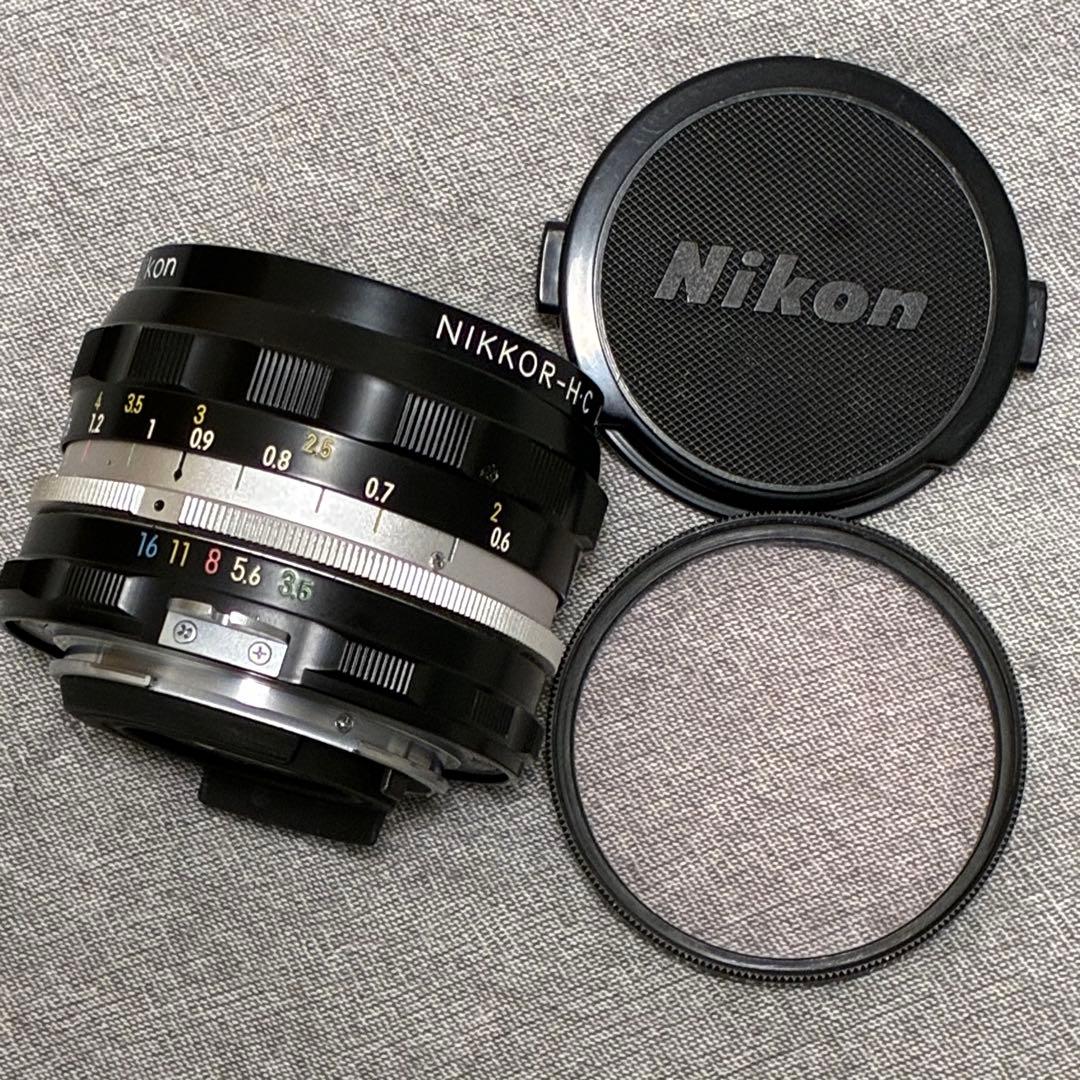 Nikon F 中期 ボディ + Auto Nikkor 28mm F3.5