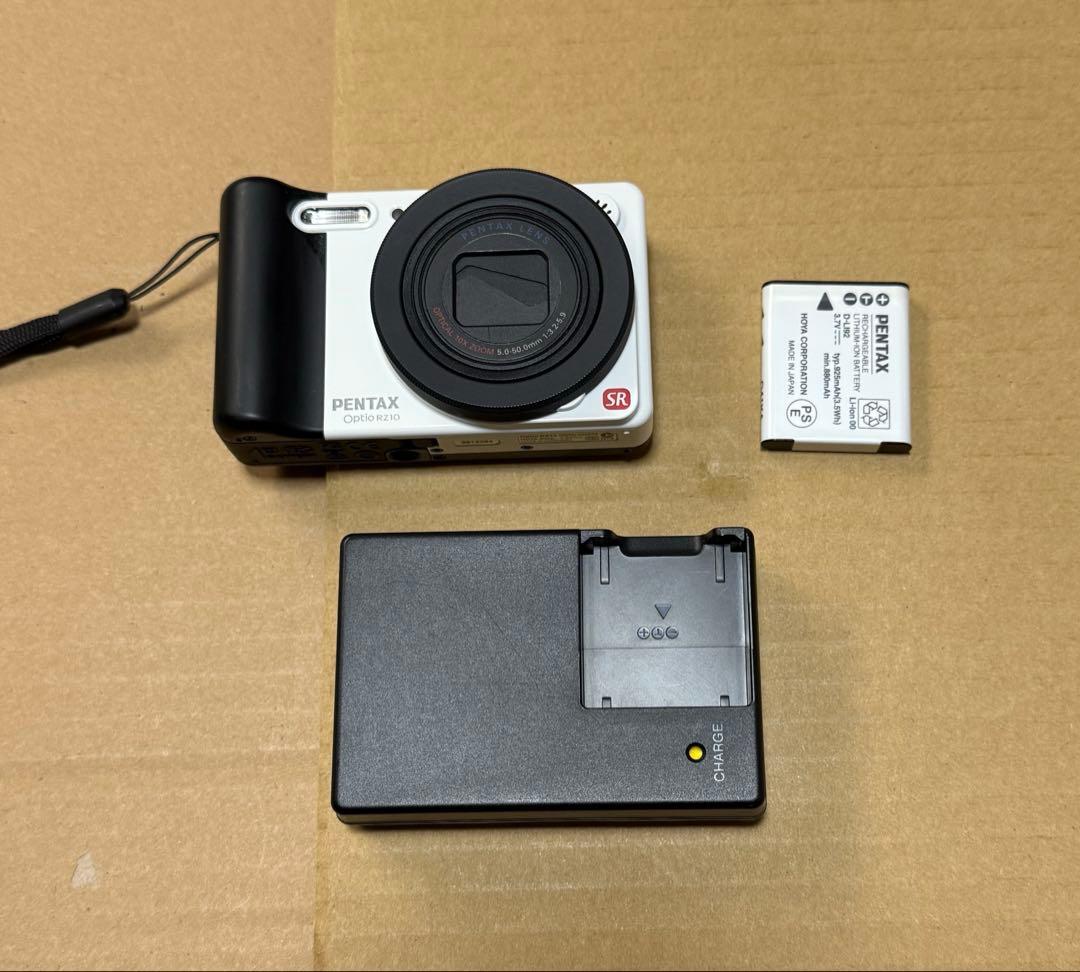 ペンタックス PENTAX オプティオ Optio RZ10 ホワイト
