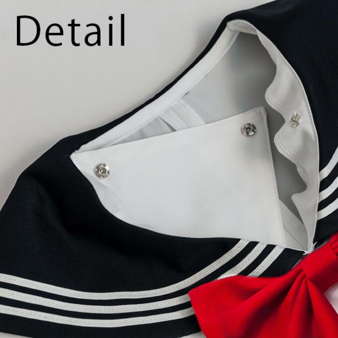 【コスプレ】口枷屋モイラ スクールフィクション セーラー水着 マイクロリボン