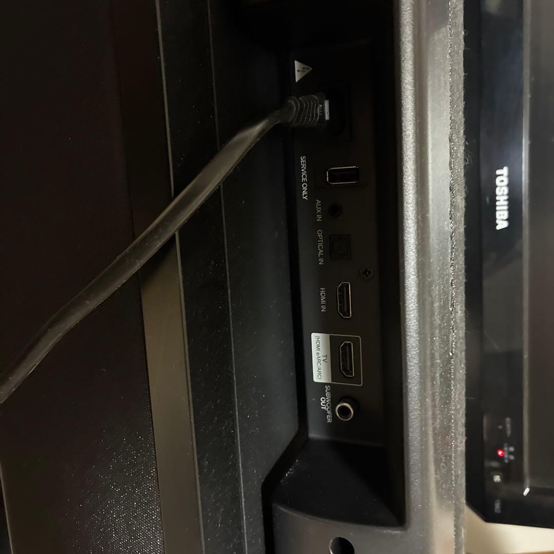 Denon サウンスピーカー、リモコン付き