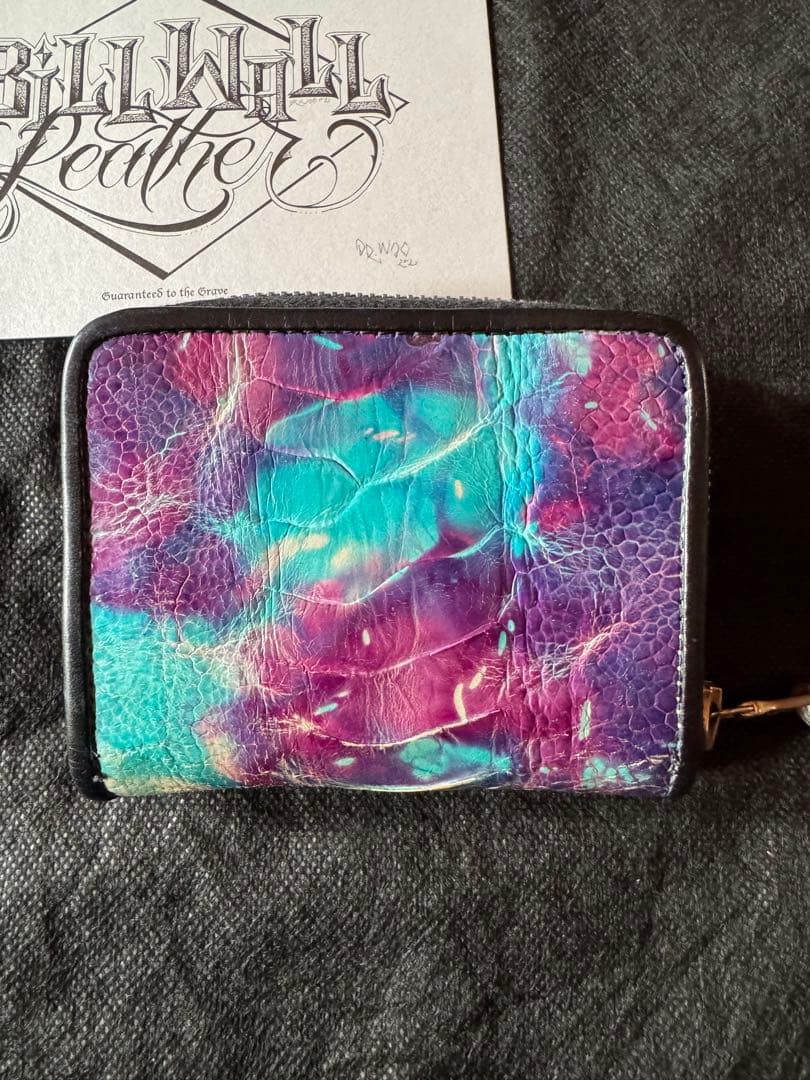 ビルウォールレザー　スモールジップウォレット　小銭入れ