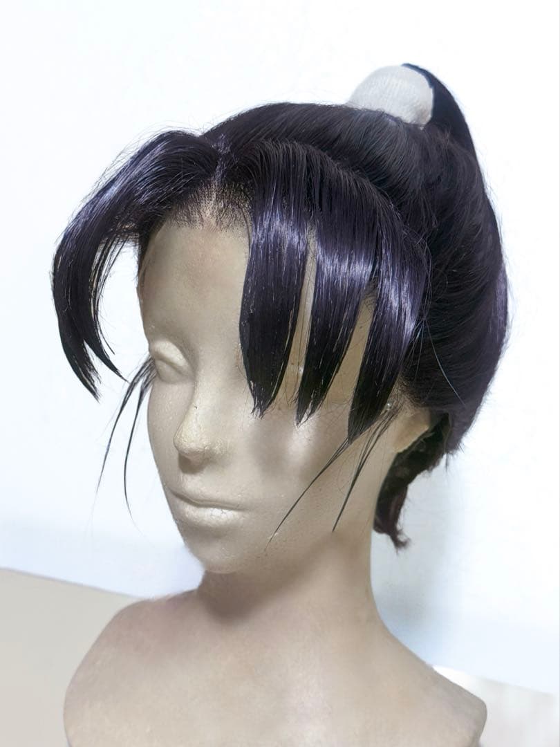 忍たま / 潮江文次郎 / ウィッグ 【セット済み】