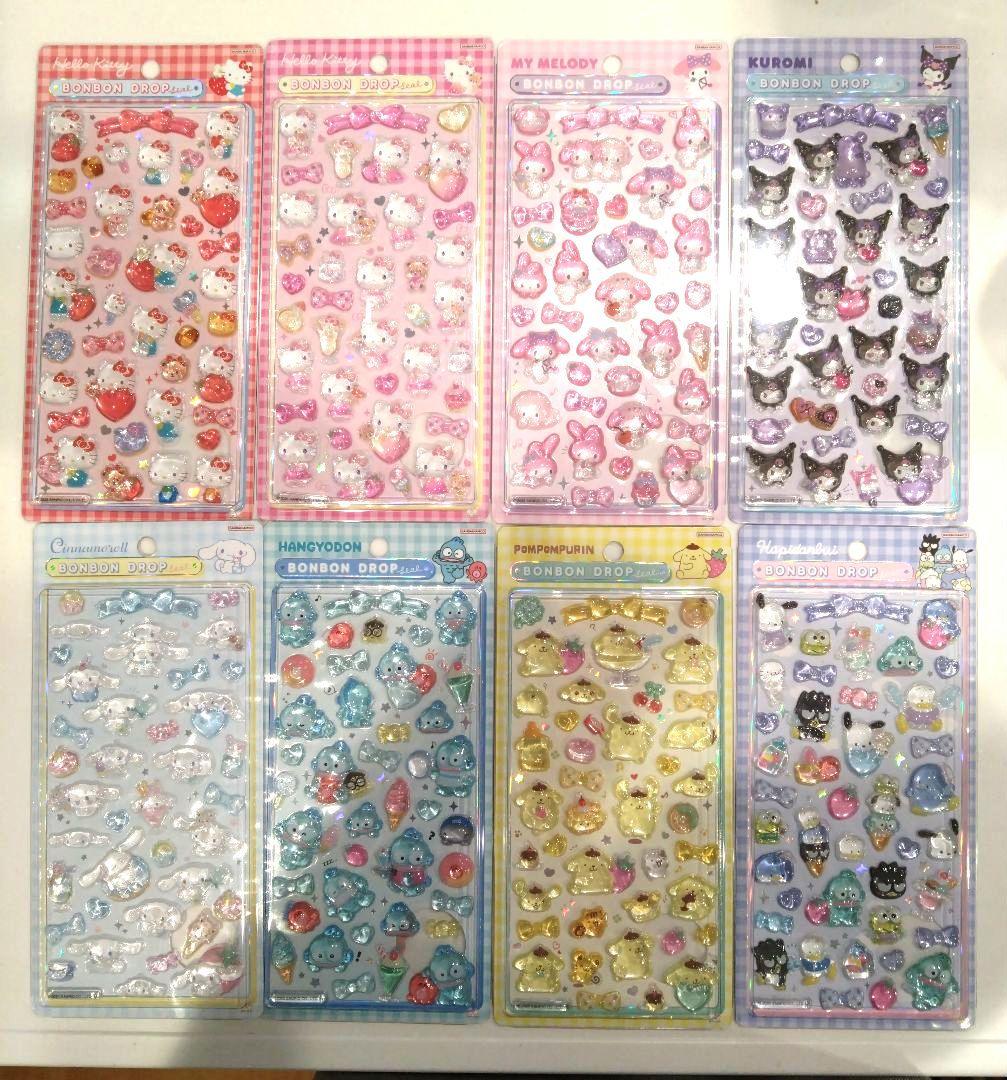 正規品　ボンボンドロップシール　サンリオ　第2弾　全種　ボンドロ