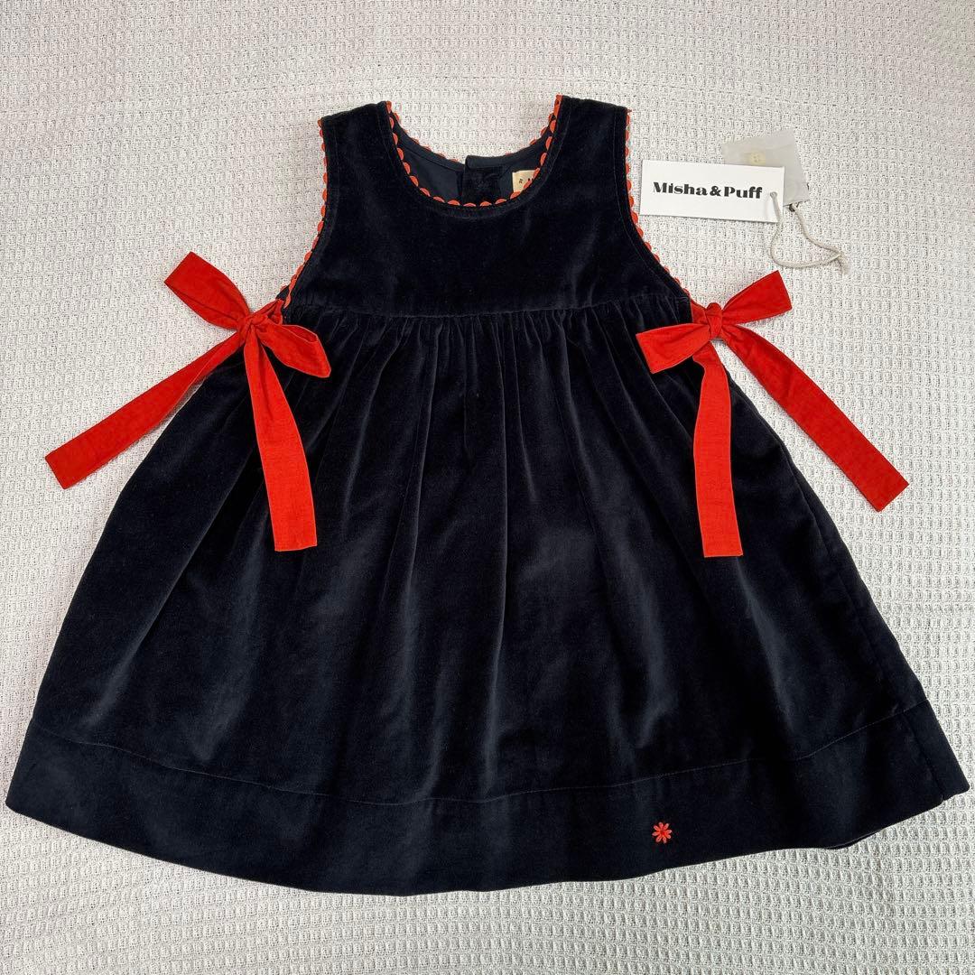 ワンピース Misha&Puff Velvet Esme Dress 2y