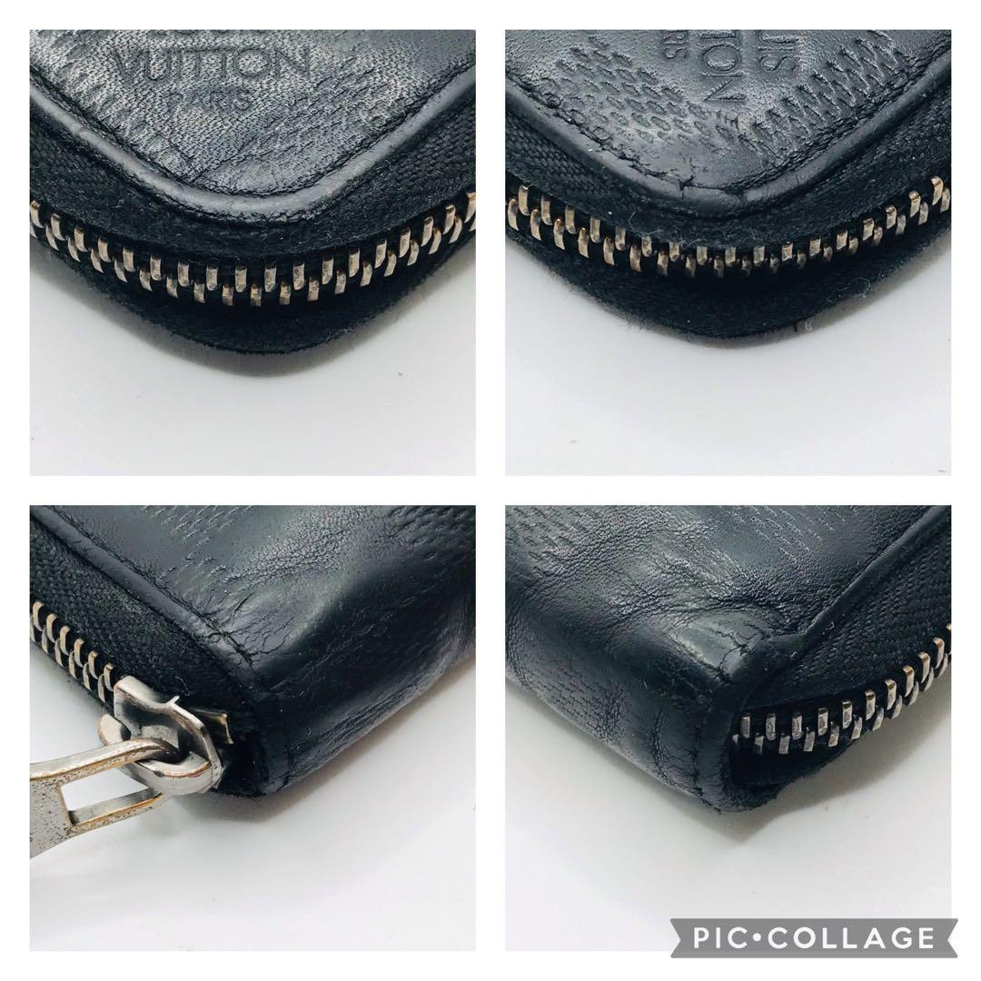 ルイヴィトン✨ダミエ アンフィニ ジッピーウォレット ヴェルティカル ブラック