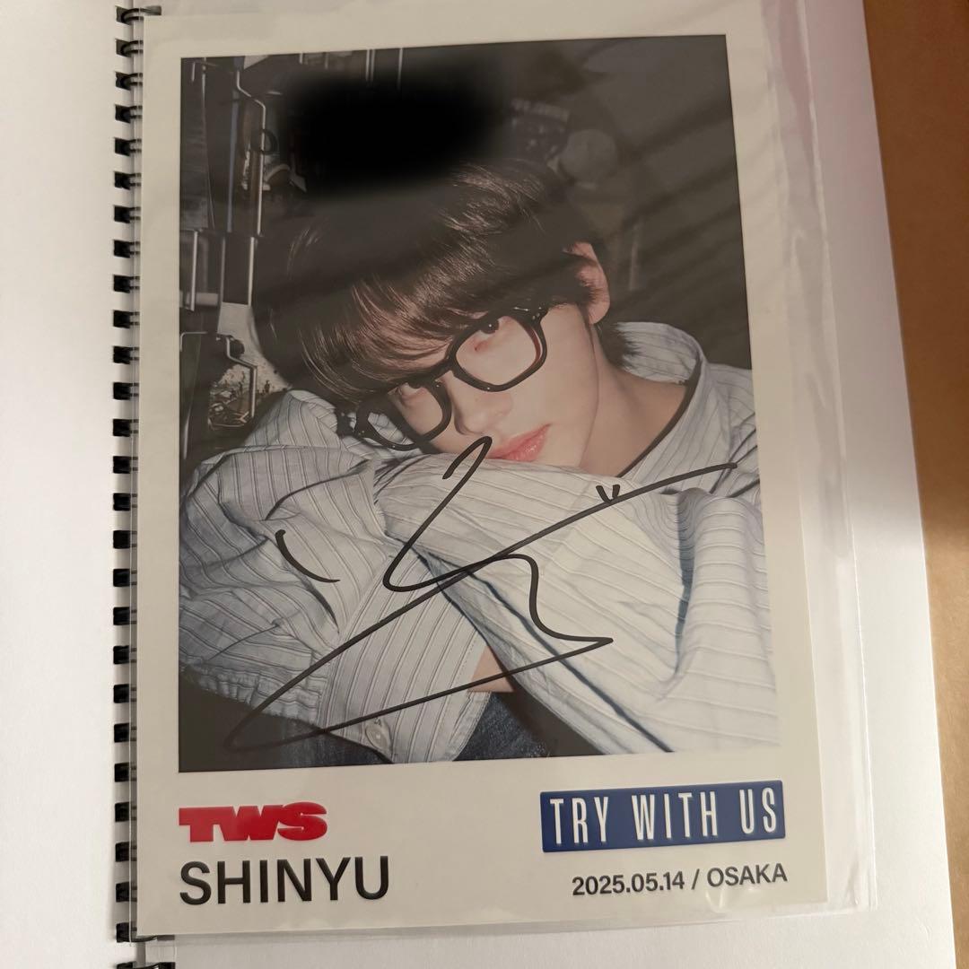 tws シニュ　SHINYU サイン　TRY WITH US