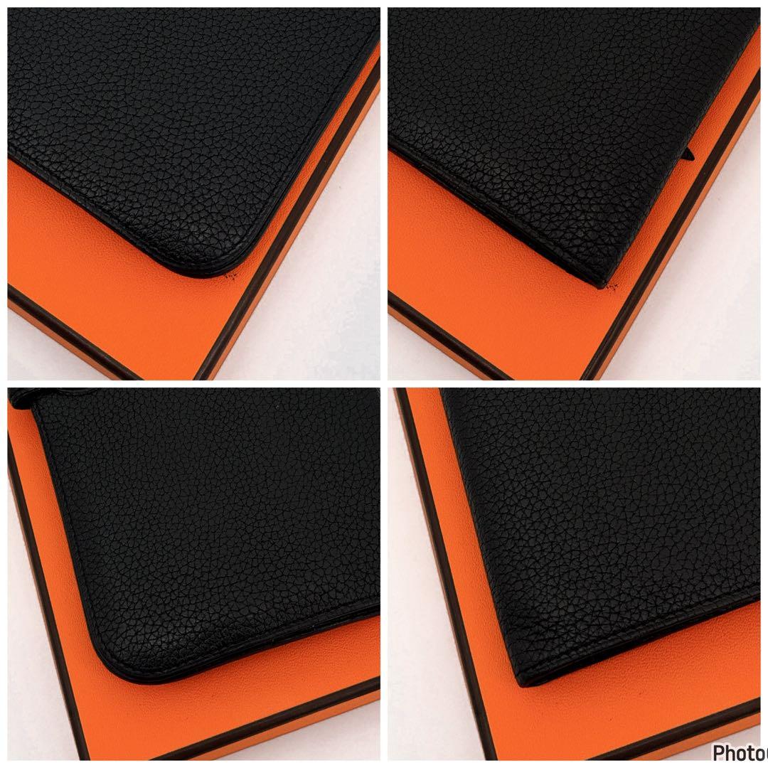 エルメス✨ドゴン　ロング✨ブラック✨二つ折り長財布　54