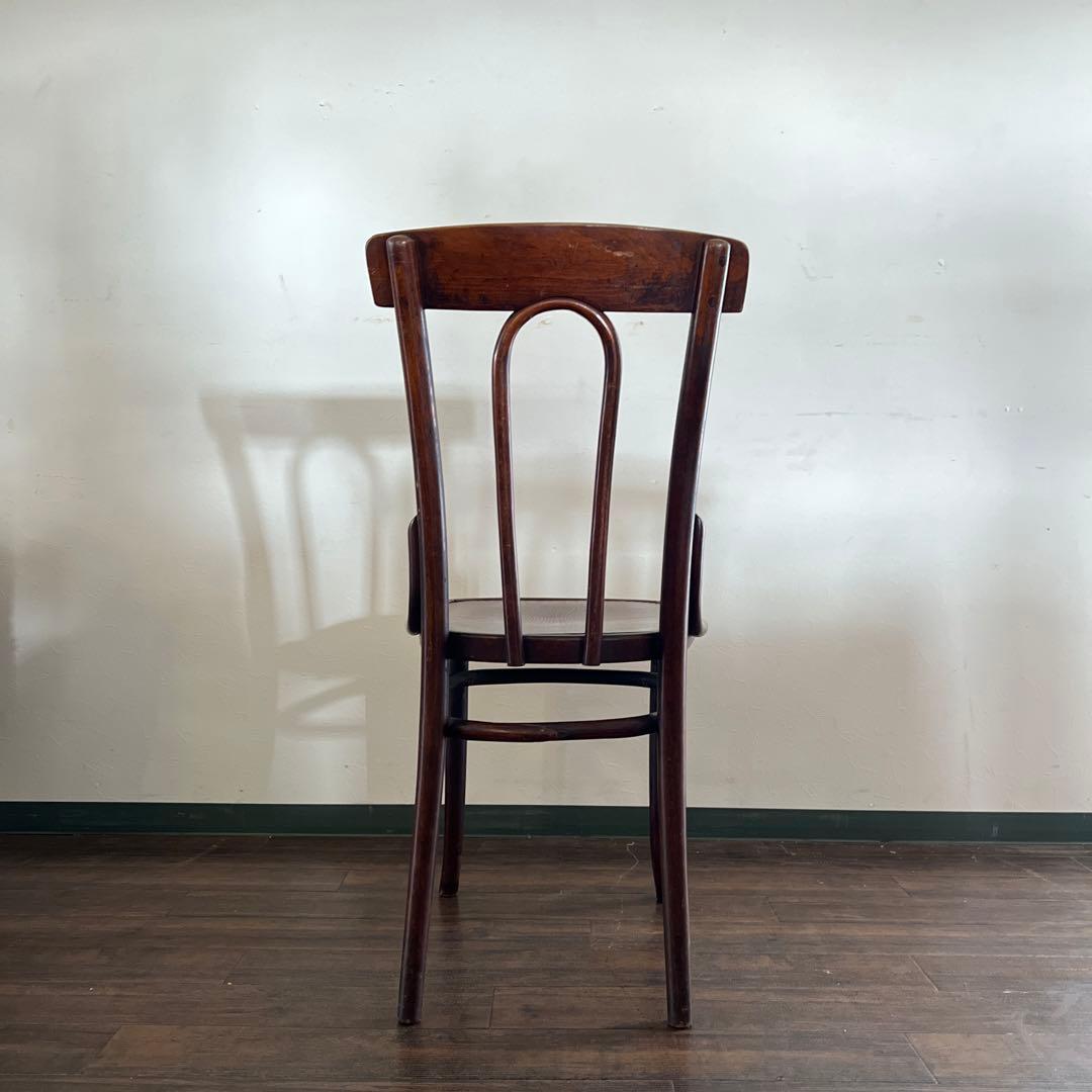 k967r115 曲げ木が美しいベントウッドチェア 英国アンティーク家具