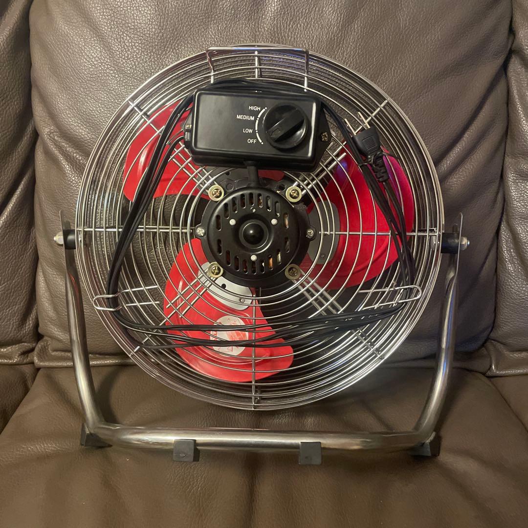 【完動品】幻 DULTON ダルトン ブリーズ　サーキュレーター レッド