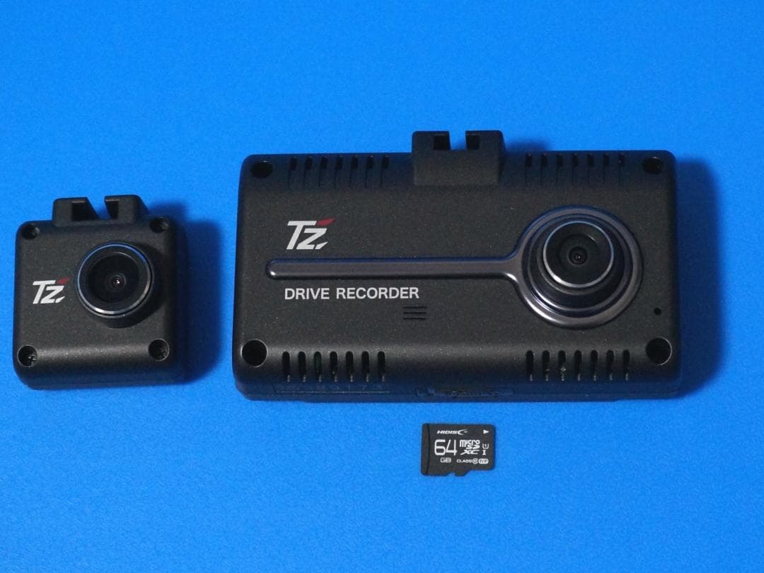 電池新品☆整備品☆新品SD64GB☆セルスターTZ-D205W☆美品☆最新Ver