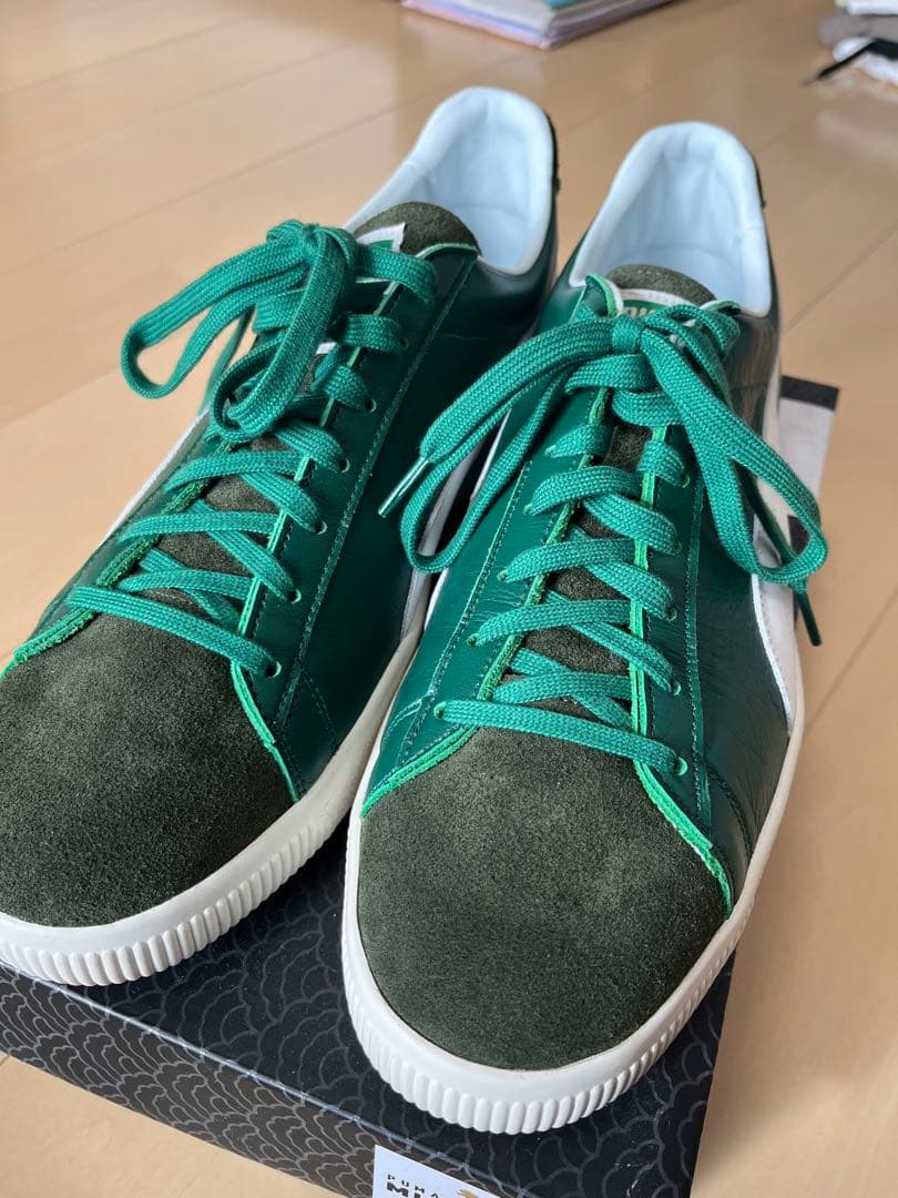 靴 SOMA PUMA SUEDE VTG MIJ atoms 28.5