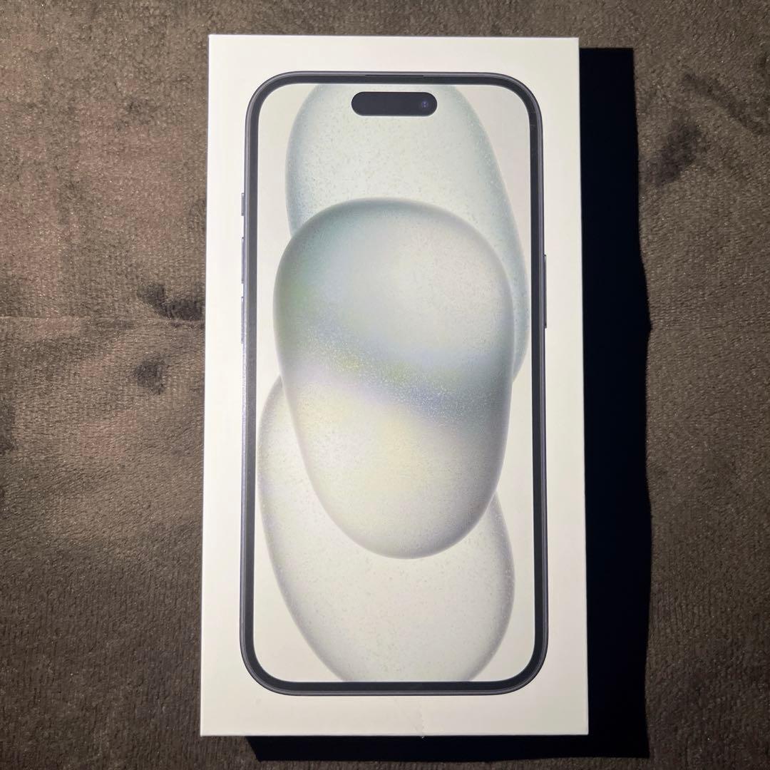 【新品未使用】Apple iPhone 15 128GB ブラック 本体