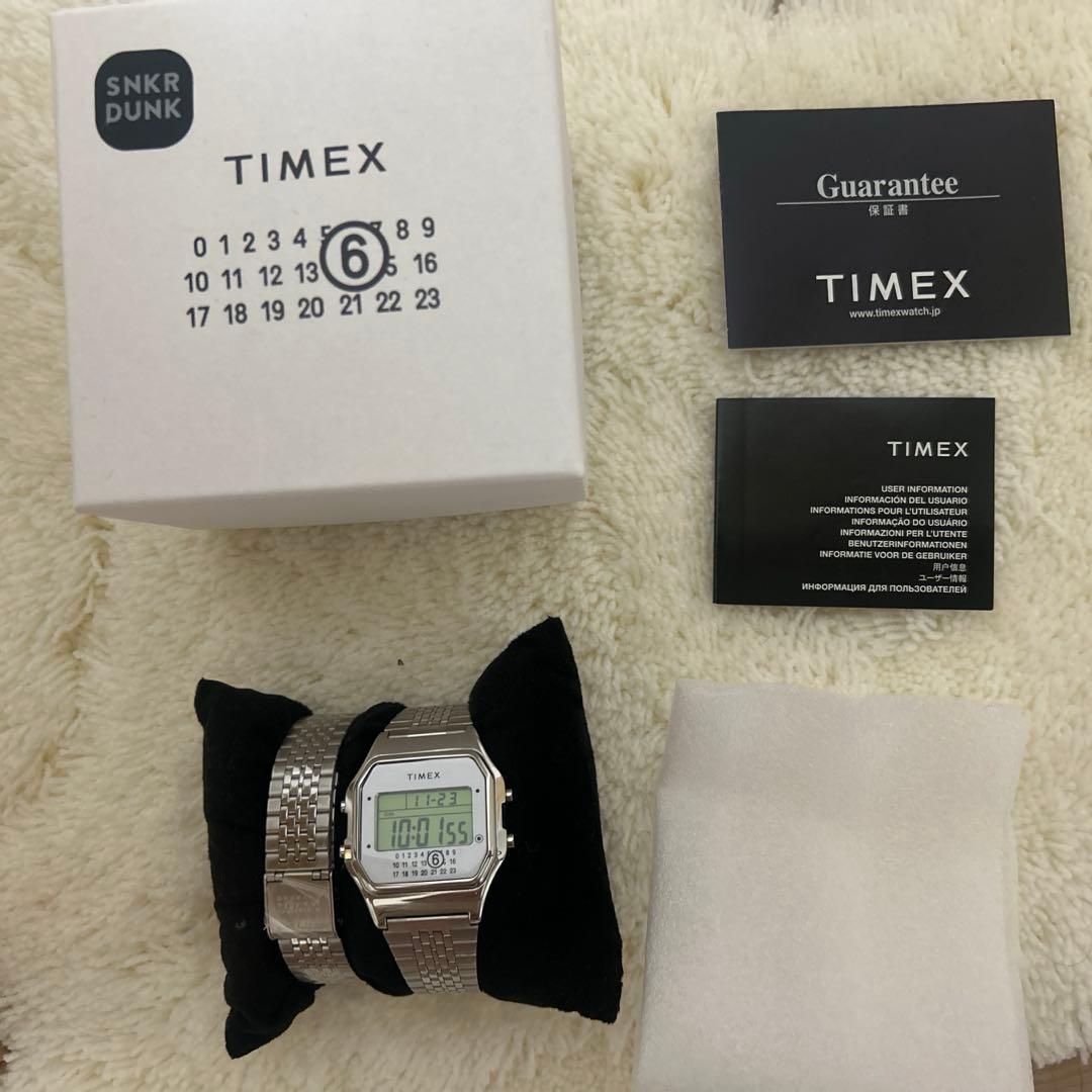 MM6 × TIMEX Maison Margiela 腕時計　メゾンマルジェラ