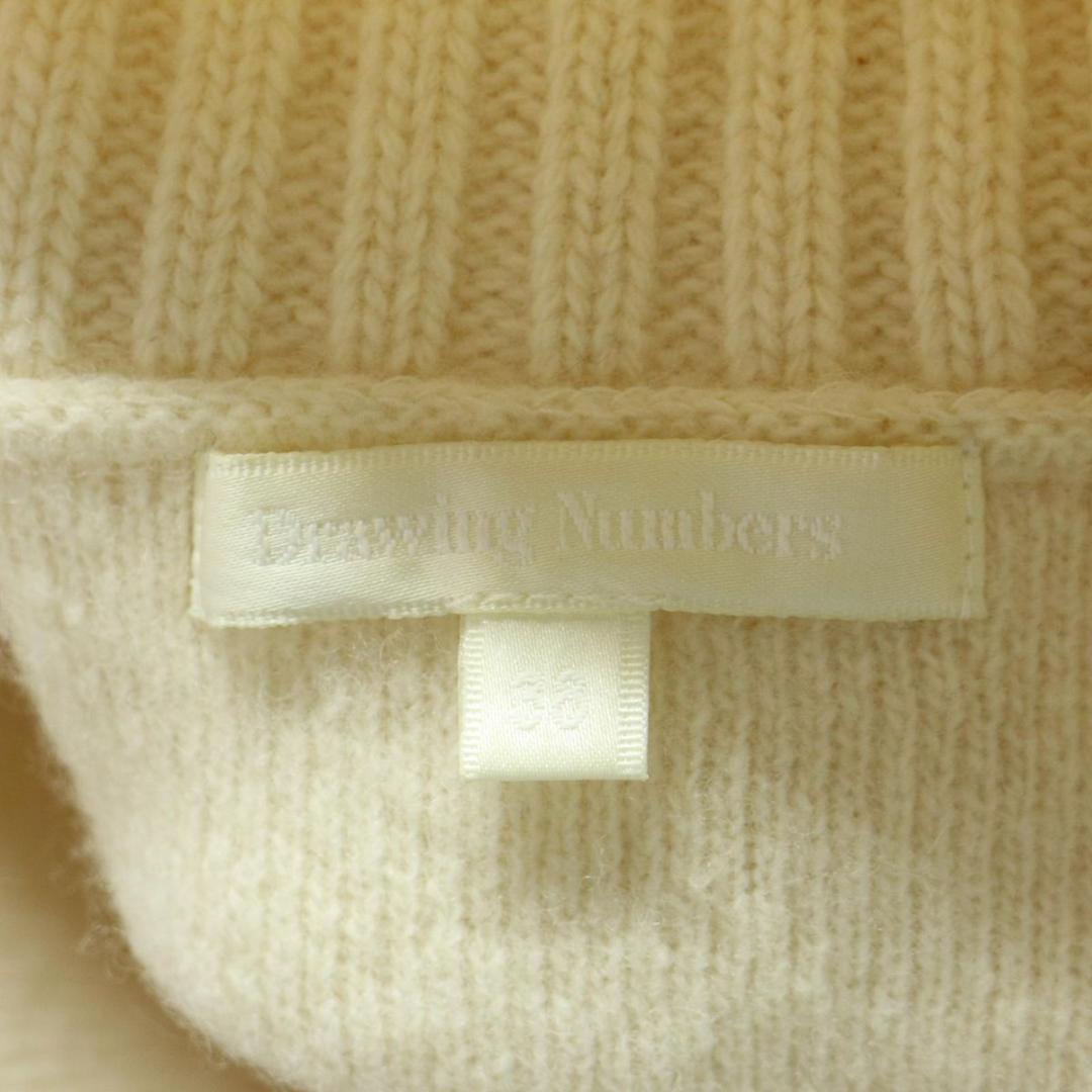 Drawing Numbers ハイネックセーター カシミヤ　タートルネック M