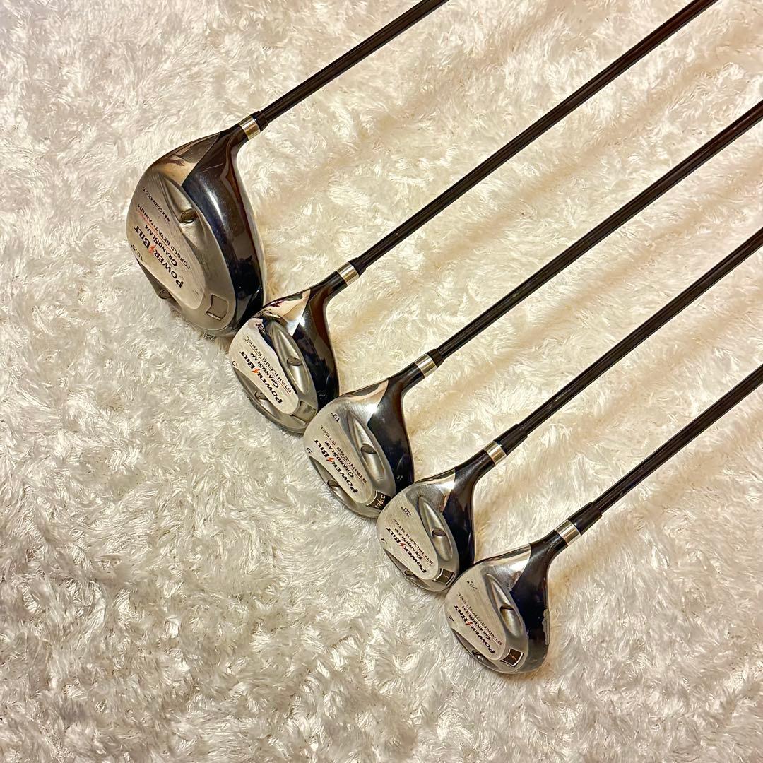 PowerBilt✨ゴルフクラブフルセット✨14本✨初心者✨100切✨打ちやすい