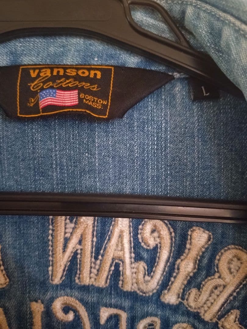 Vanson デニムシャツ