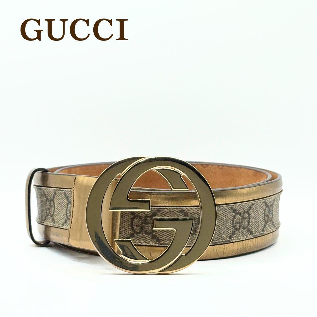 グッチ GGスプリーム インターロッキングG ベルト