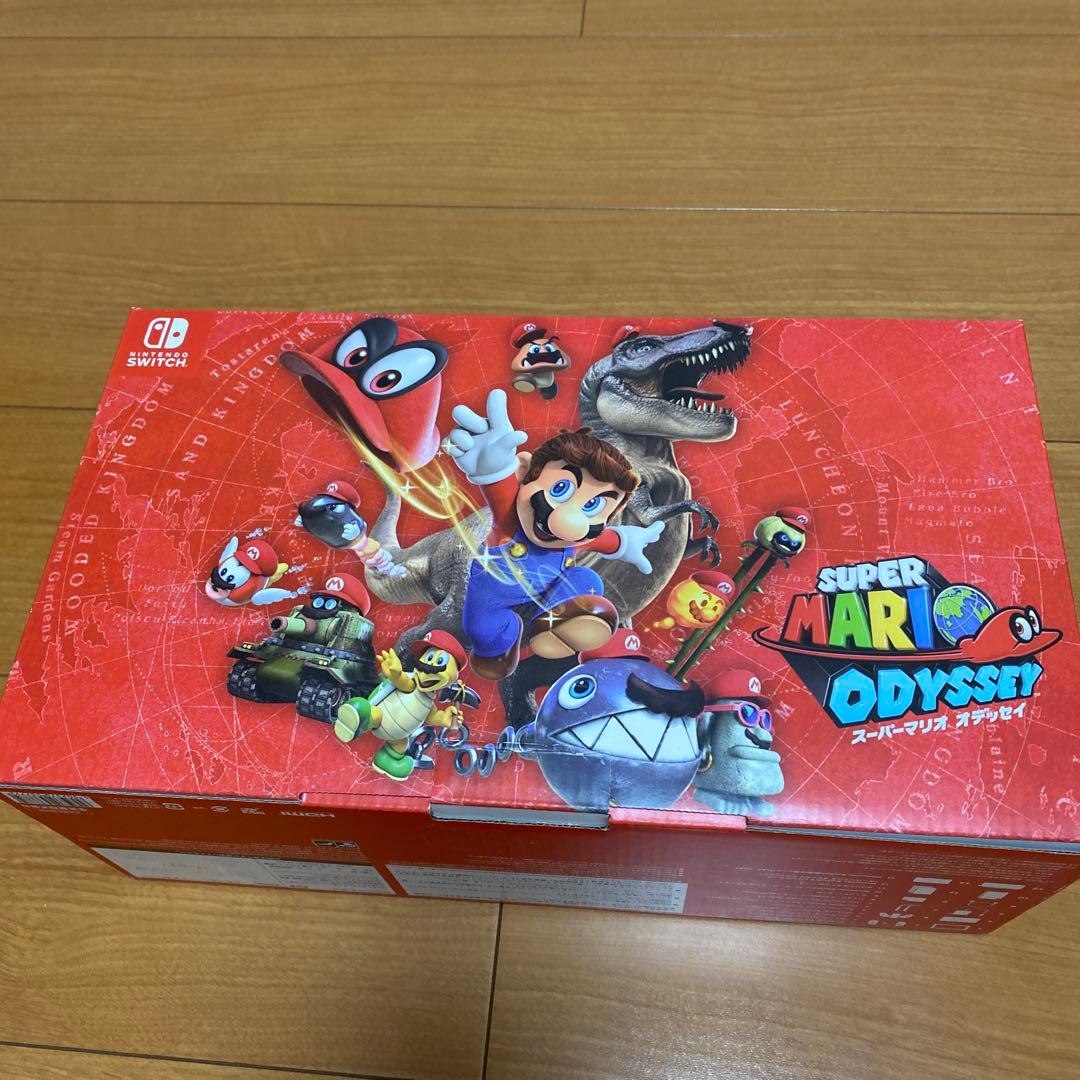 任天堂スイッチ　スーパーマリオ オデッセイ限定セット　本体　付属品