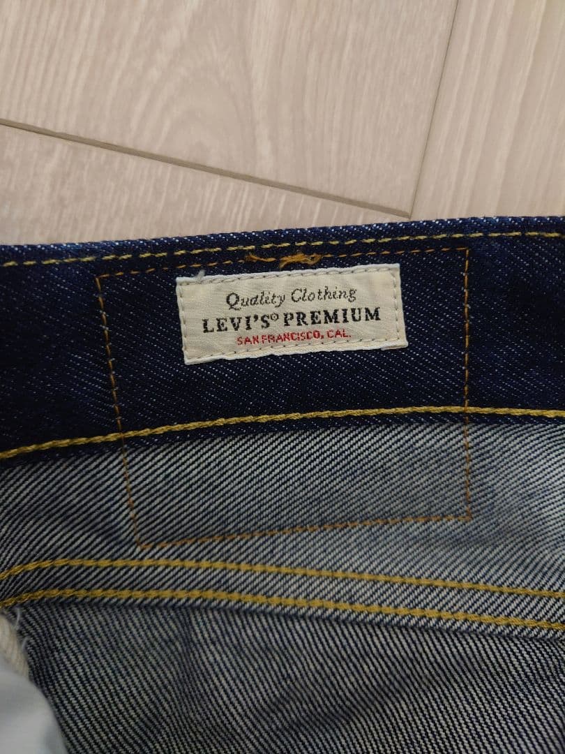 リーバイス(R) 別注 501(R) セルビッジ　リジッド L30 W34