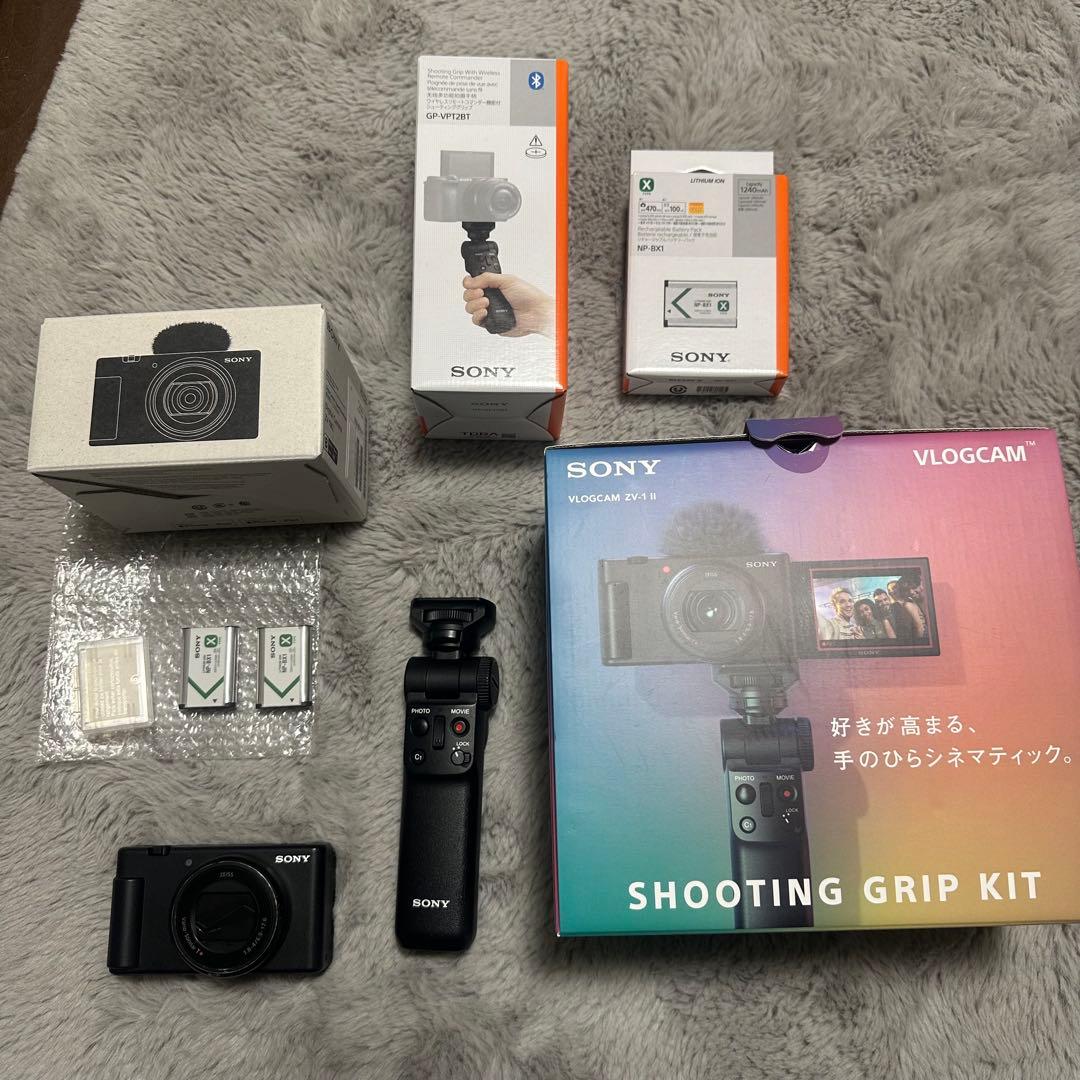 SONY VLOGCAM ZV-1M2シューティンググリップキット
