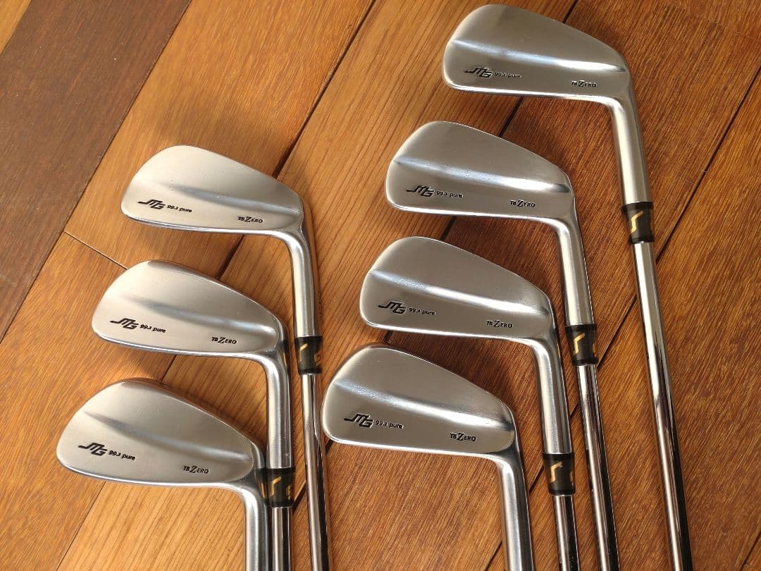 三浦技研 tb-zero 純鉄 4−P 7本セット