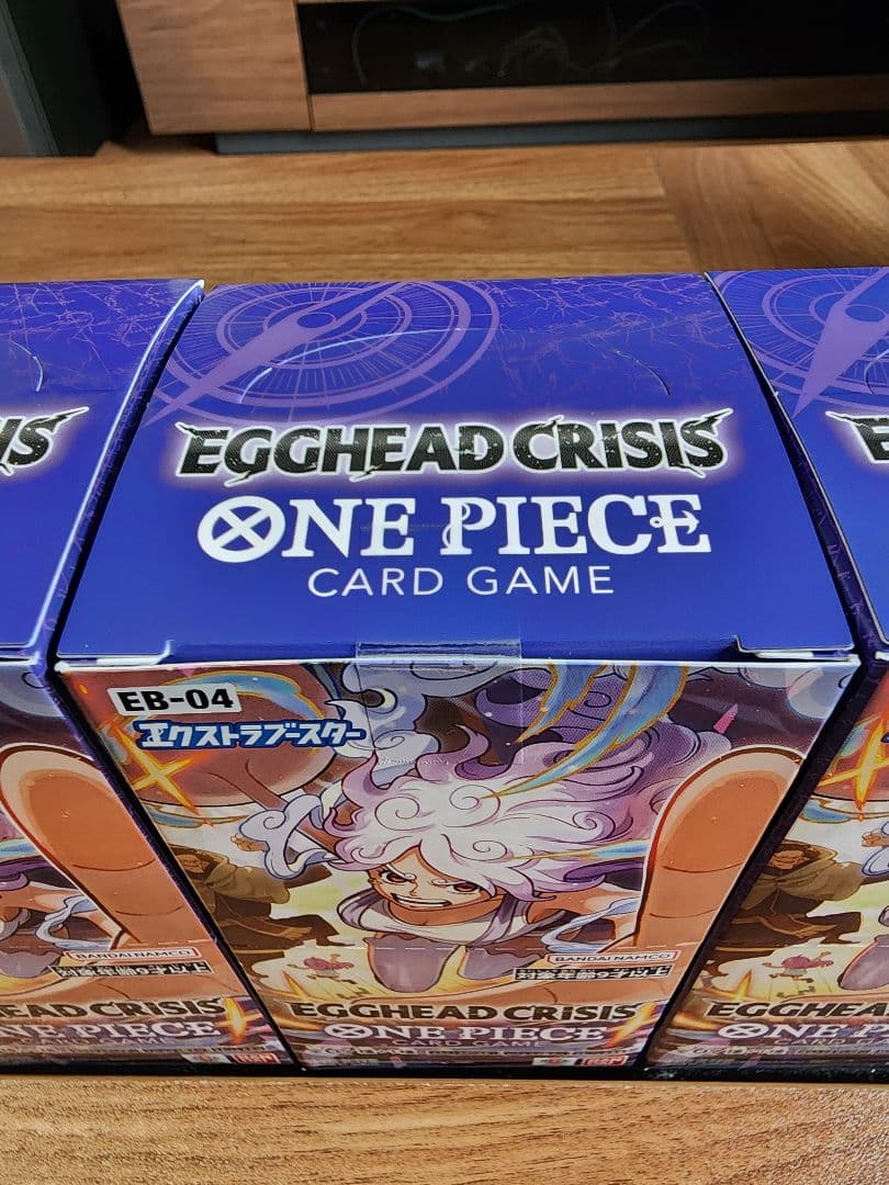テープ付き 未開封 ワンピース カード EGGHEAD CRISIS 3BOX
