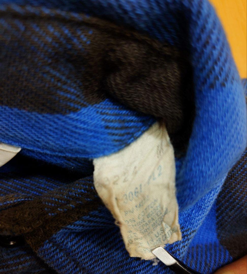 FIVE BROTHER ネルシャツ バッファローチェック 70s〜80s