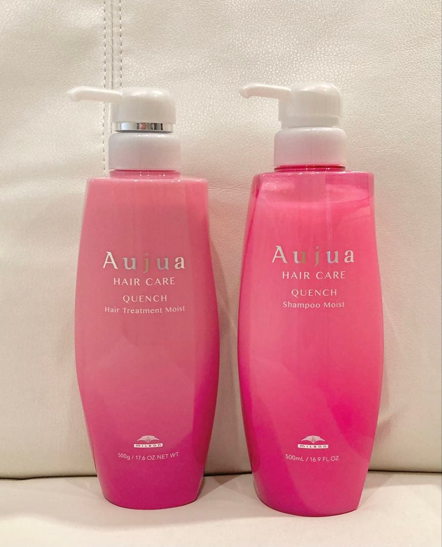 オージュア クエンチ シャンプー モイスト・トリートメント 各500g箱なし
