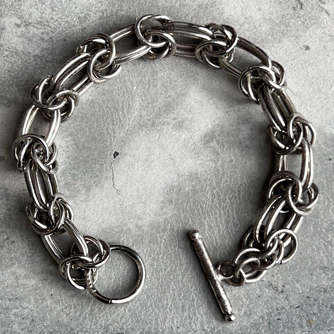 ヴィンテージ ダブルノットチェーン ブレスレット タスコ マンテル ジュエリー