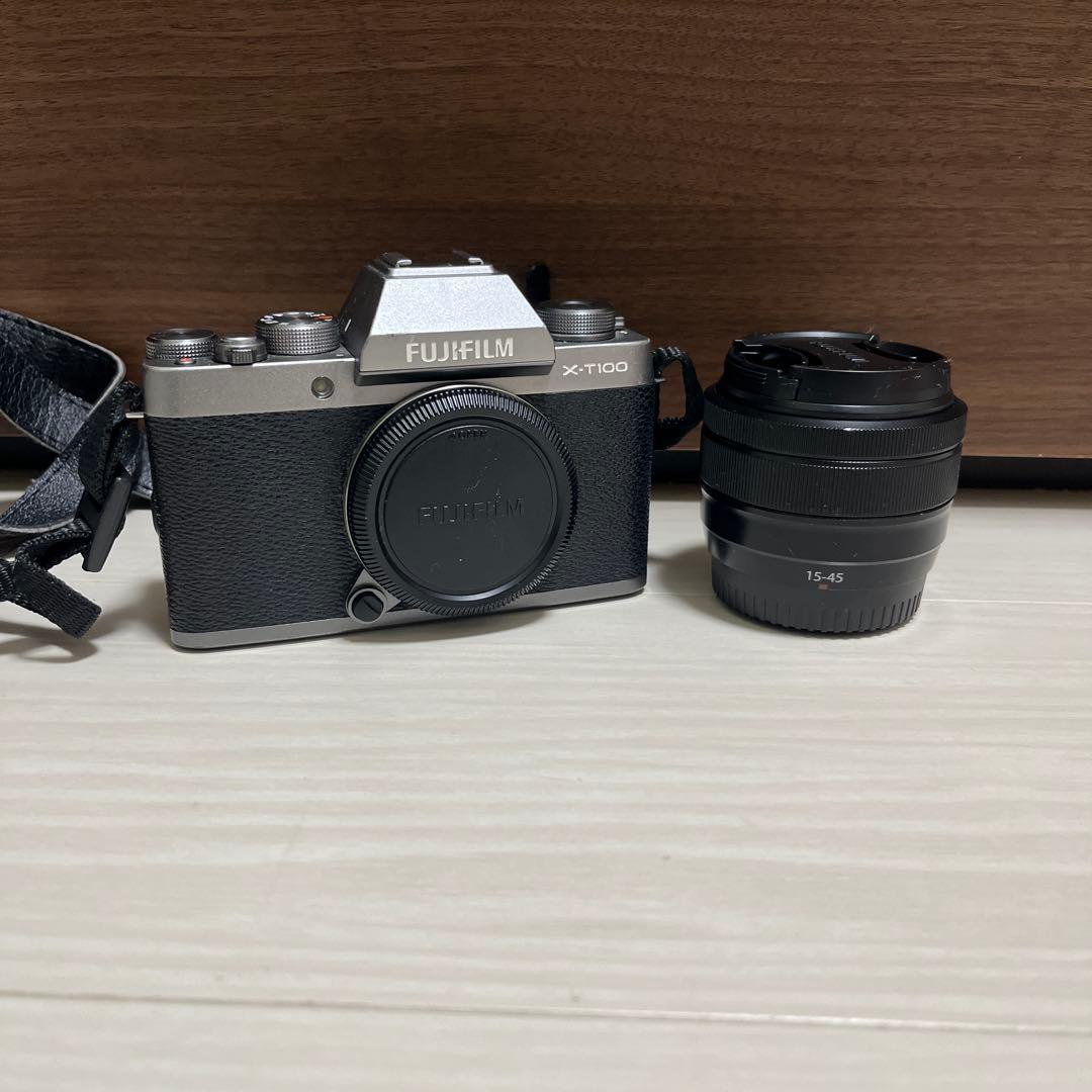 【最終値下げ】FUJIFILM X-T100 15-45mmレンズ付き