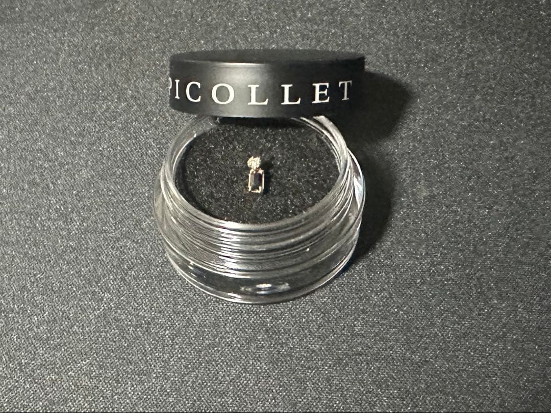 PICOLLET K10サファイア ピアスパーツ