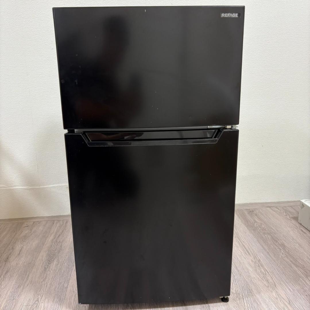 ヤマダ 2ドア冷蔵庫 REFAGE YRZ-C09LK 2024年製 87L