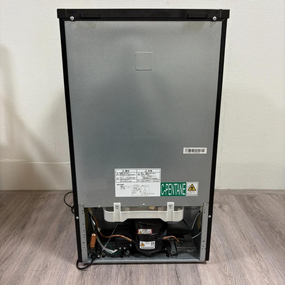 ヤマダ 2ドア冷蔵庫 REFAGE YRZ-C09LK 2024年製 87L