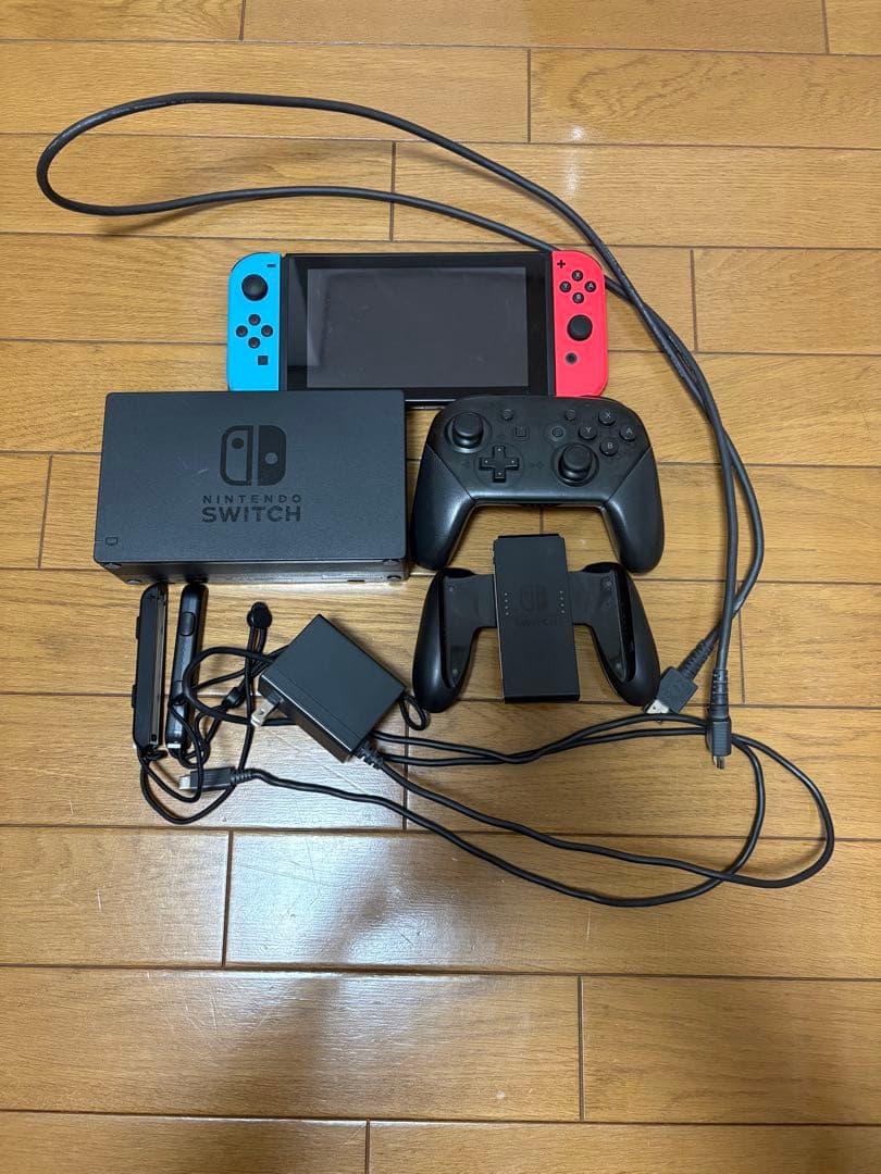 Nintendo Switch 本体 プロコン(訳あり)有