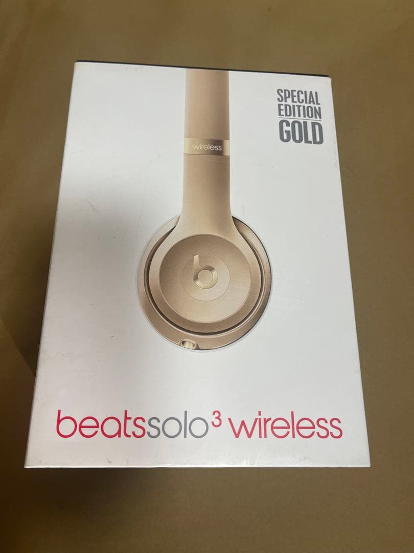 ヘッドホン beats solo3 wireles SPECIAL EDITION GOLD