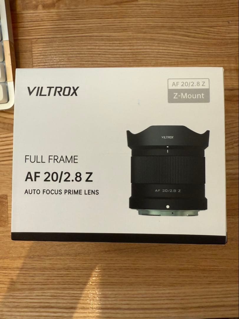 ほぼ新品 VILTROX AF 20mm F2.8 Zマウント ニコン