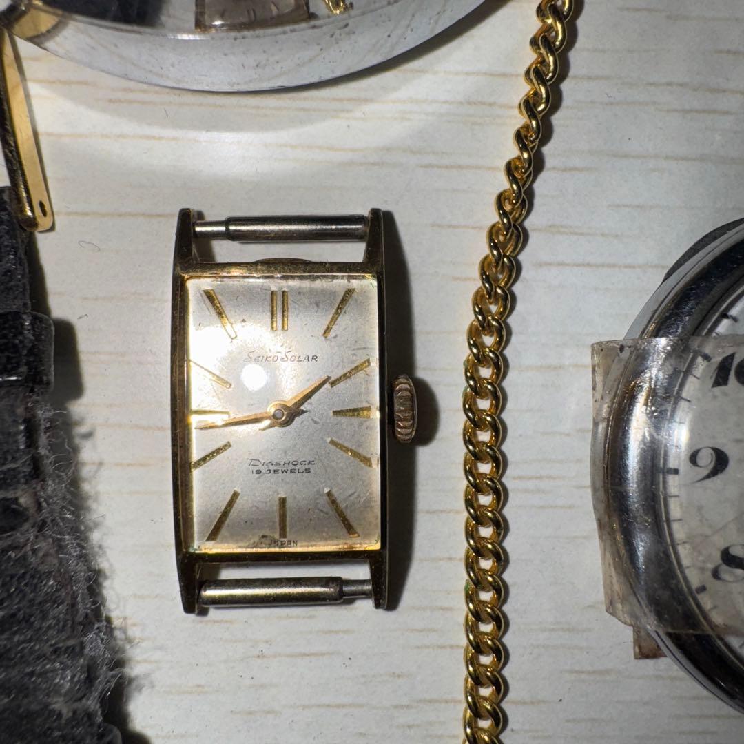 動作未確認　ジャンク品　時計13点セット 懐中時計含む