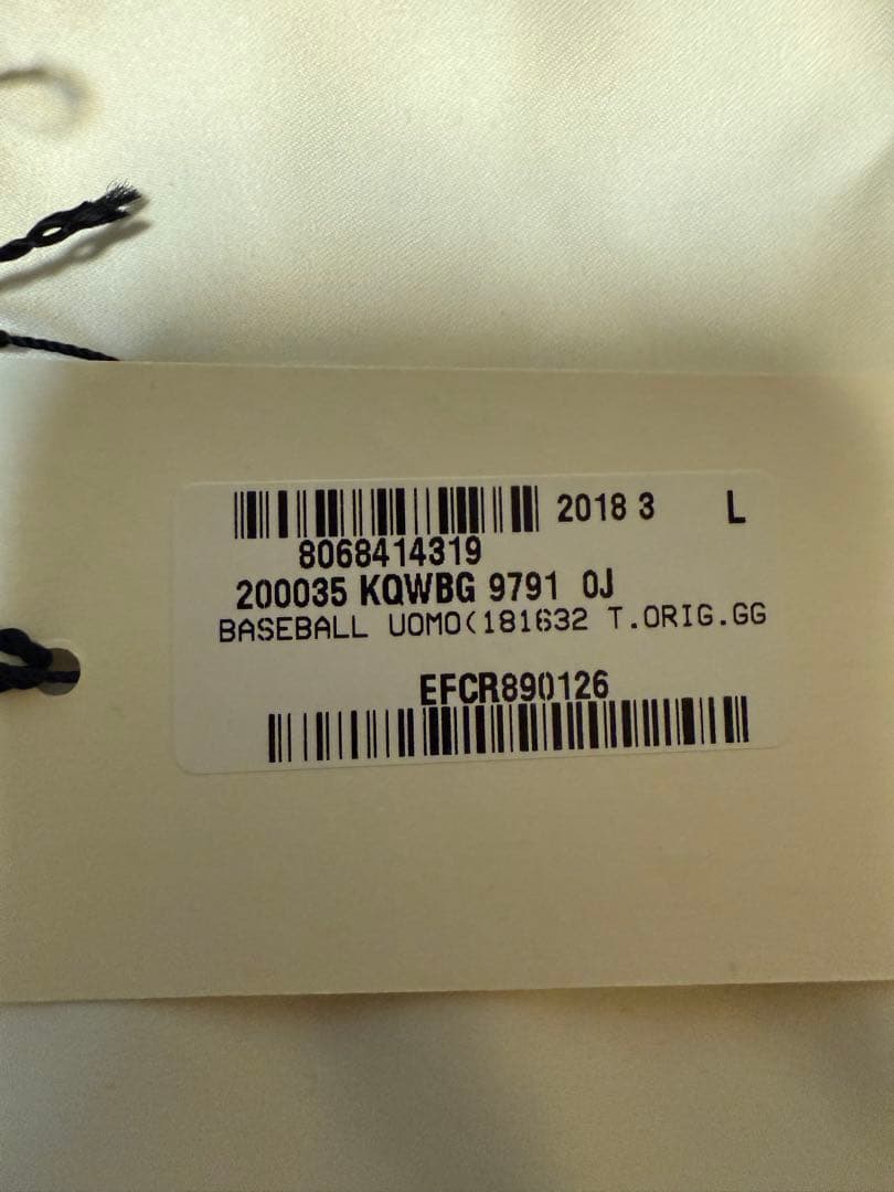 GUCCI GGキャンバス　ベースボールキャップ　ベージュ