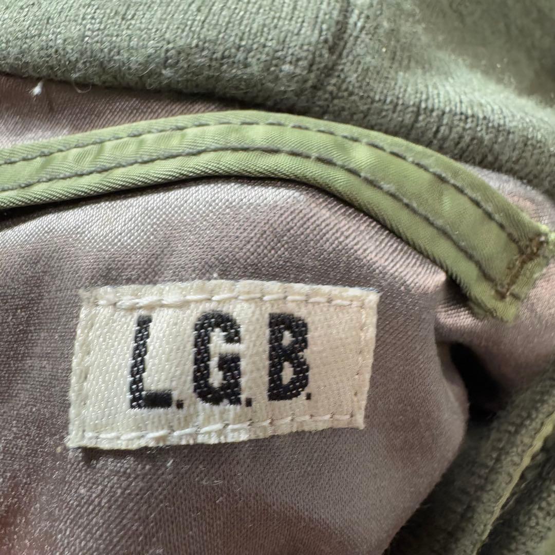 【Y2Kアーカイブ】L.G.B.　ルグランブルー　ミリタリーロング　BONO-4