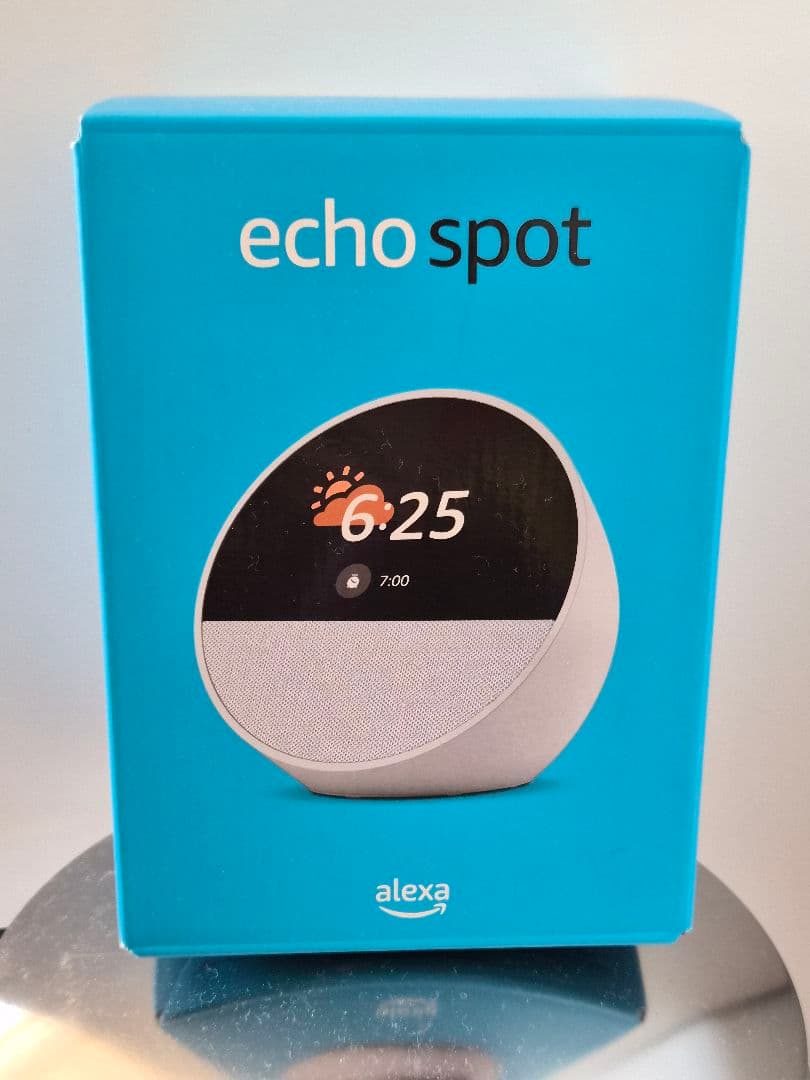 Echo Spot ホワイト（Alexa搭載スマートスピーカー）新品未開封