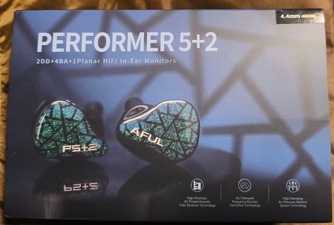 イヤホン AFUL Performer 5+2 4.4mm