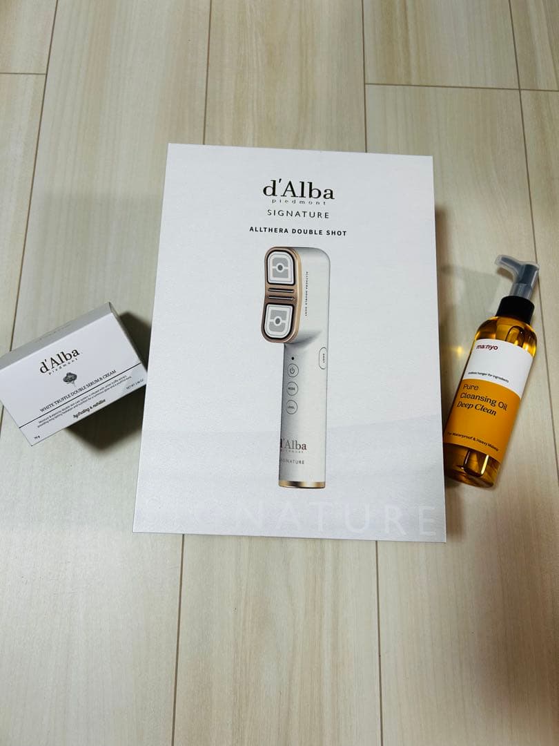 ダルバ　シグネチャーオールセラダブルショット　美顔器　セラム