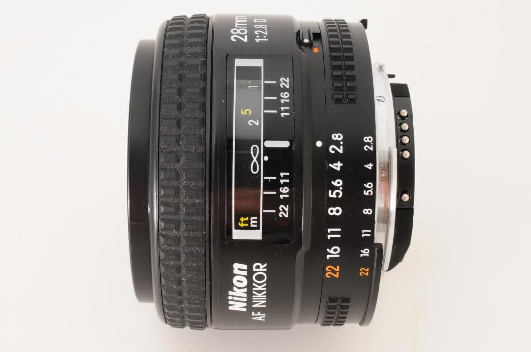 【広角単焦点】Nikon AF nikkor 28mm F2.8 D 美しいボケ